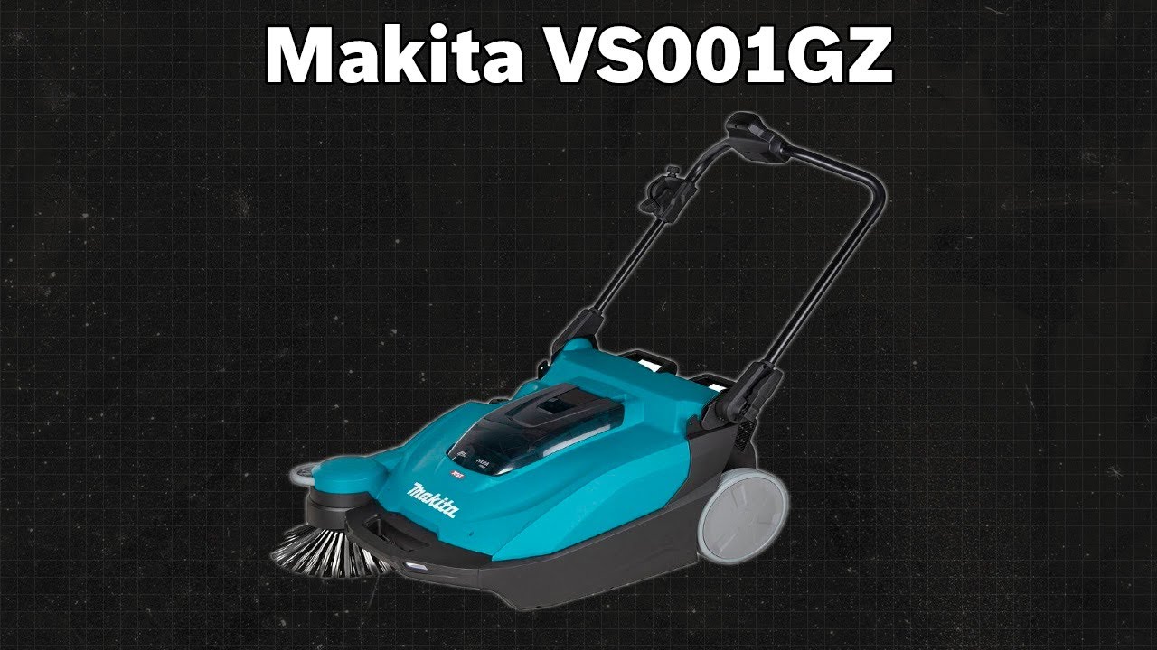 Akku-Kehrsaugmaschine Makita VS001GZ | TEST | Deutsch