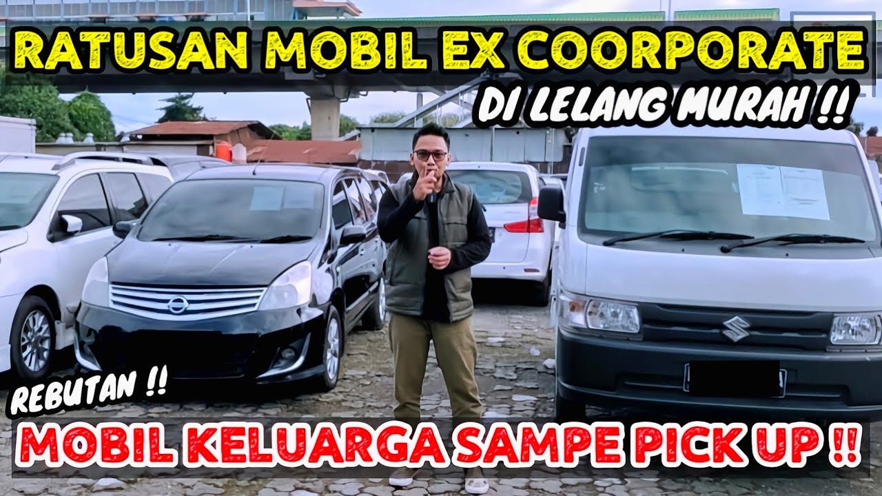 RATUSAN MOBIL BEKAS OPRASIONAL PT DI LELANG MURAH DI AUKSI JAKARTA !!