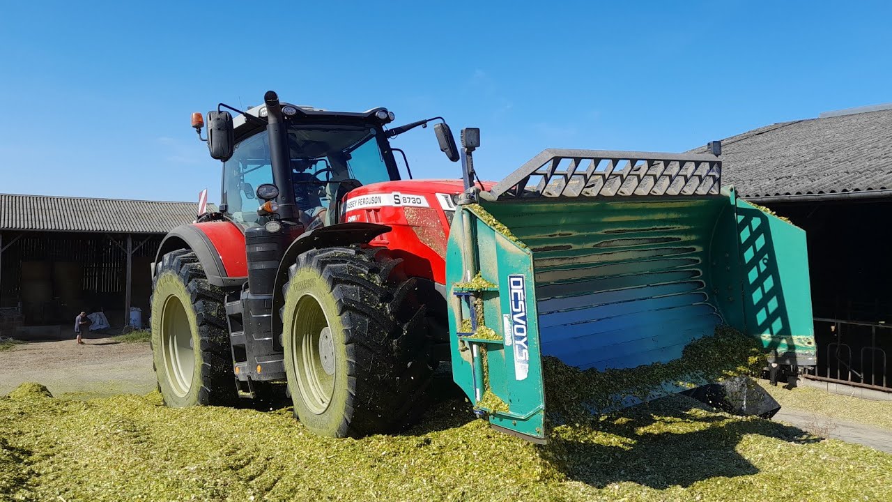 ENSILAGE 2K22|John Deere 8600i à l'ensilage 20hect