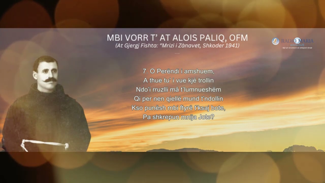 MBI VORR T’ AT ALOIS PALIQ, OFM (At Gjergj Fishta)