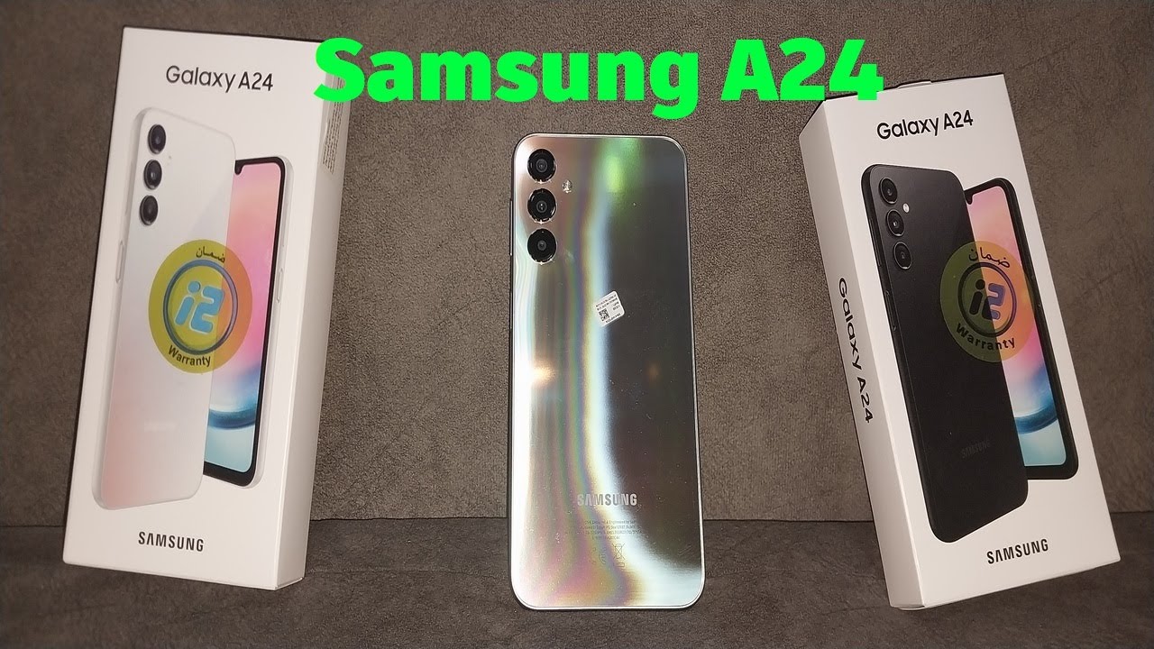 نظره سريعة علي موبايل سامسونج A24  - فتح علبة موبايل Samsung A24 #samsung