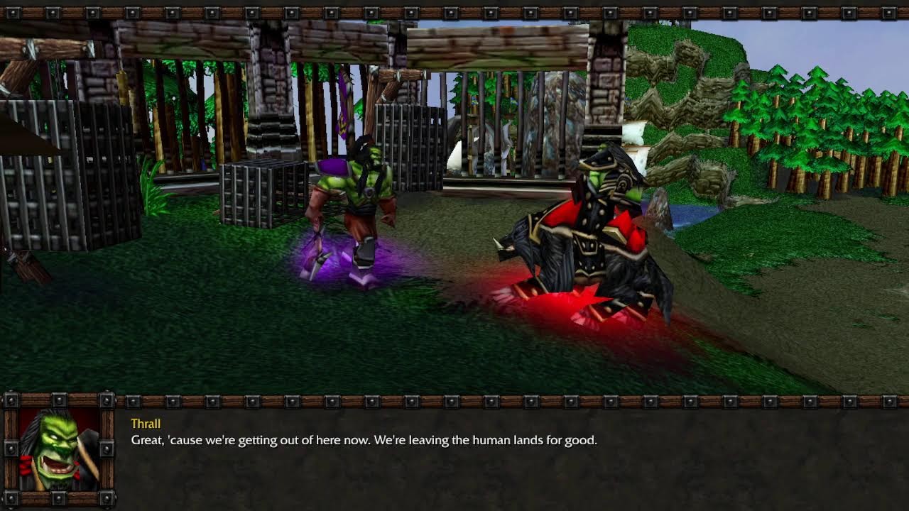 Warcraft 3 - The Exodus of the Horde (Done in one video)