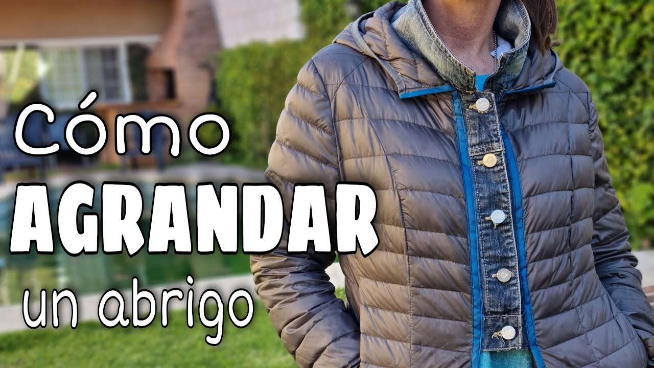 Cómo agrandar un ABRIGO? Recicaldo - Fabiana Marquesini - 402