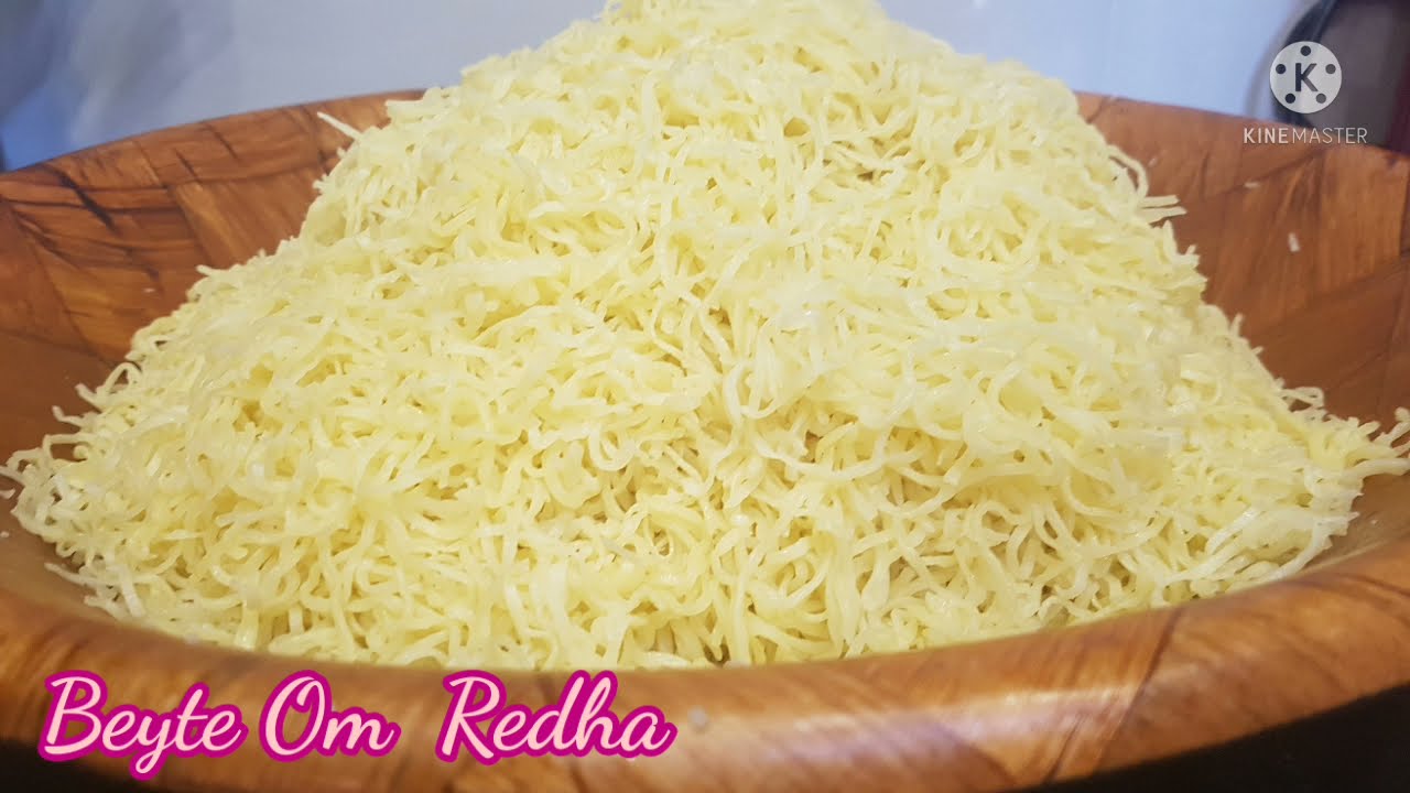 Cuisine Algérienne.Recette rechta astuce très facile et rapide.مطبخ جزائري. وصفه الرشته سهله وسريعة.