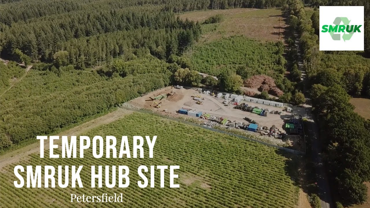 Temporary SMRUK Hub site created in Petersfield.