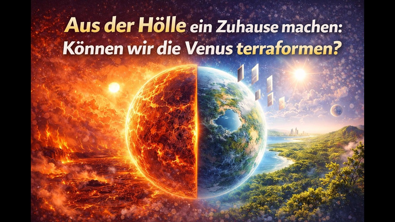 Kann die Venus zur zweiten Erde werden? Leichter Erklärt, wass Terraforming ist.