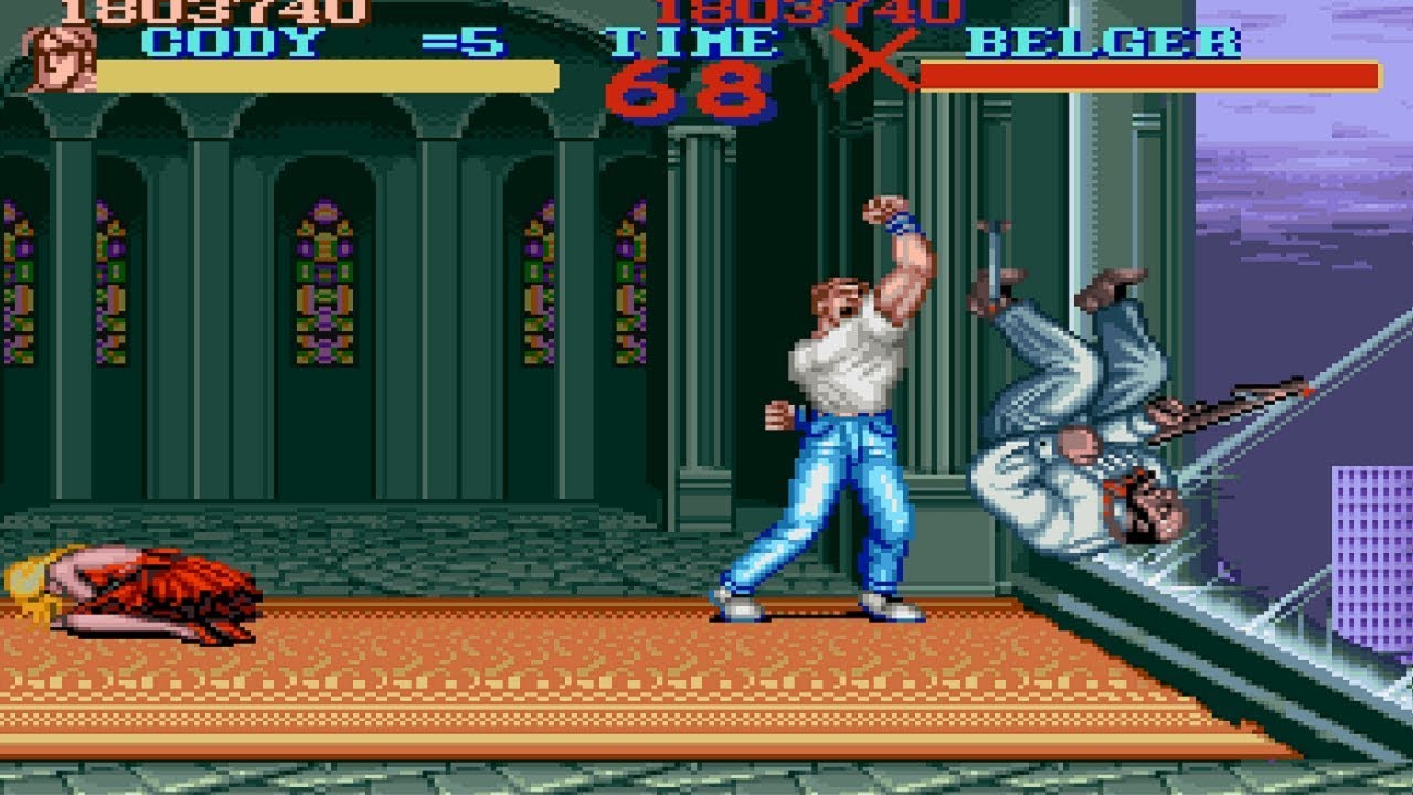ファイナルファイト SNES コーディ 難易度MAX final fight cody hardest