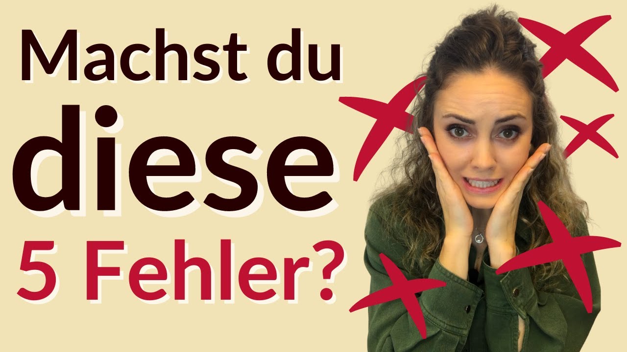 Machst du viele Fehler in Spanisch? Diese Fehler auf Spanisch kannst du vermeiden! || Vamos Español