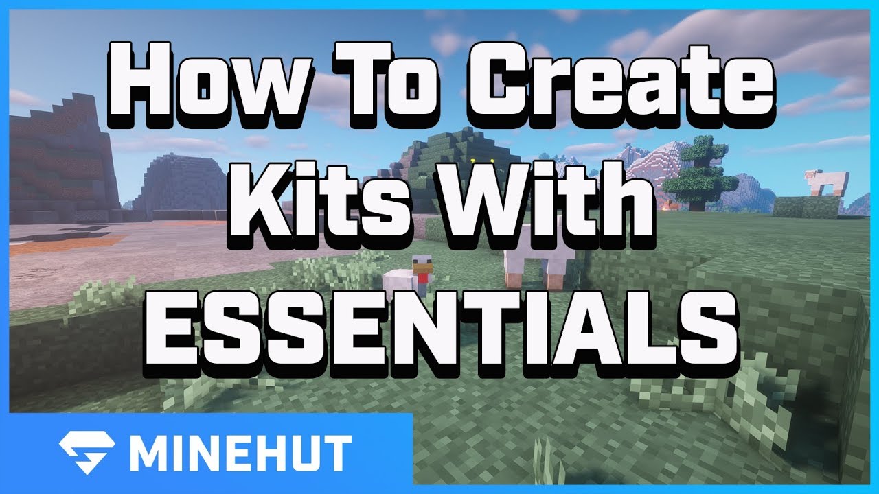 How To Create Kits With ESSENTIALS | Minehut 101