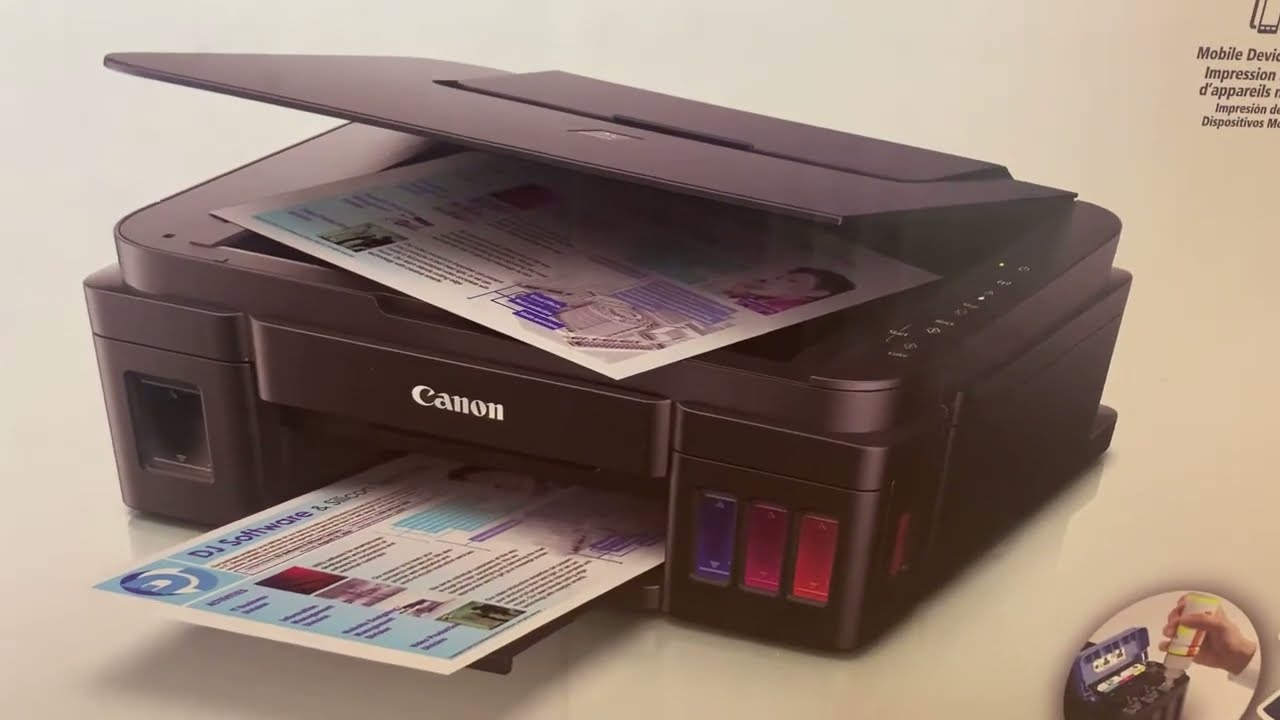 Canon PIXMA G3200 Wireless MegaTank All-in-One Inkjet Printer Unboxing & Reviews on Link Description