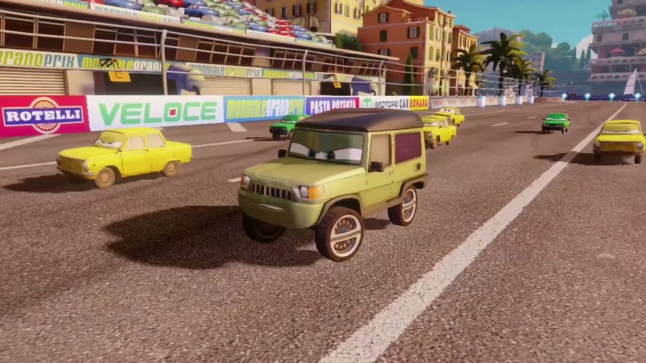 Cars 2 The Video Game | Miles Axlerod Vs the Lemons on every mission |