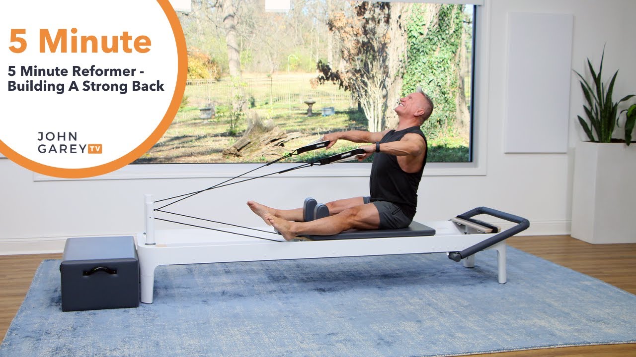 5 Minute Pilates Reformer | Building A Strong Back