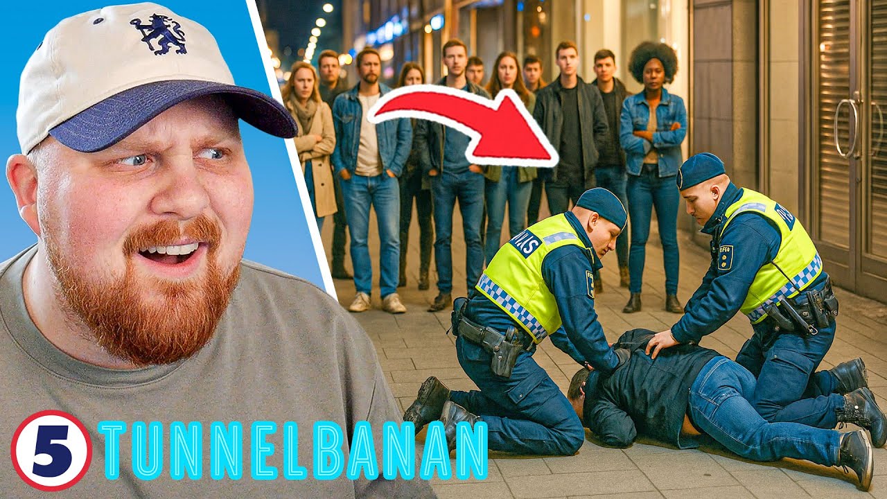 V&Aring;LDSAMT slagsm&aring;l framf&ouml;r POLISEN! | Reagerar P&aring; Tunnelbanan #6