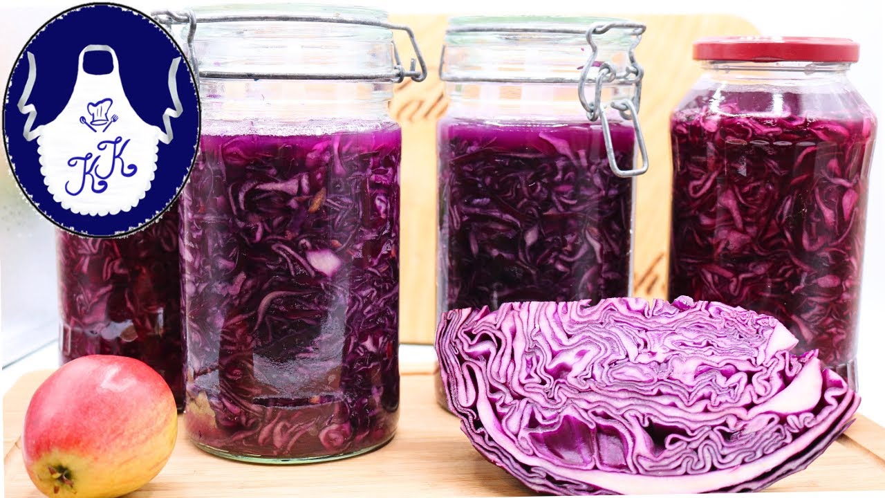Rotkohl haltbar machen – 2 einfache Methoden: Fermentieren & Marinieren!
