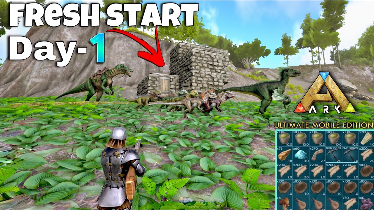 Fresh Start & PvP And Raid Enemy - ARK ULTIMATE MOBILE EDITION 