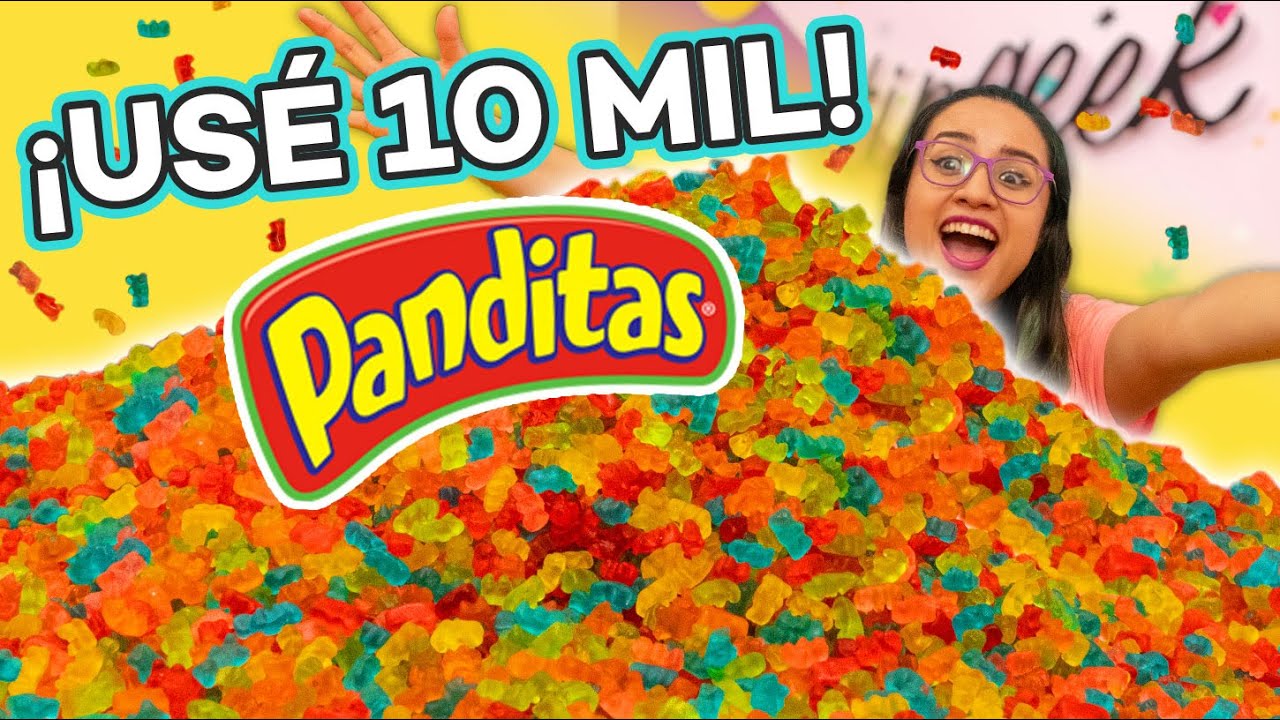 DERRETÍ 10,000 GOMITAS para hacer ESTO! 🤩 *Final inesperado*  ✄ Craftingeek
