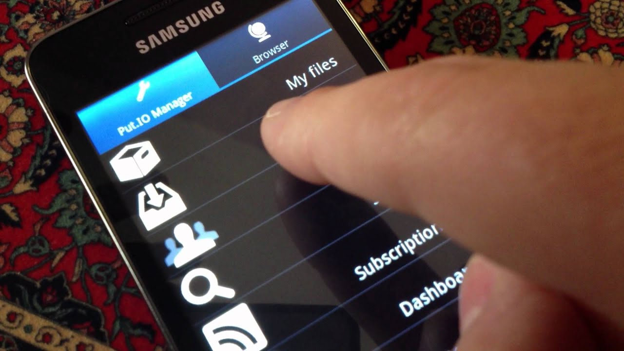 Put.IO Player: Android App for your Put.IO account