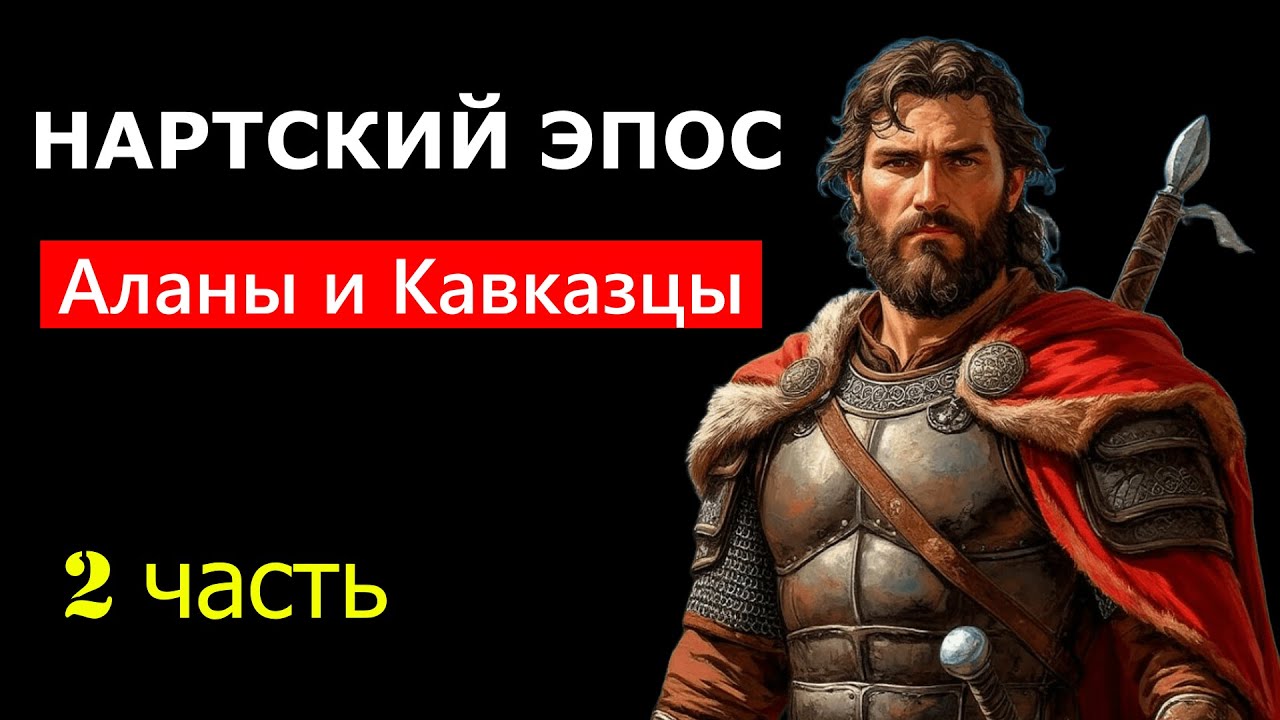 Нартский эпос (2 часть). Аланское влияние в эпосе на Кавказские народы (Подкаст №7)