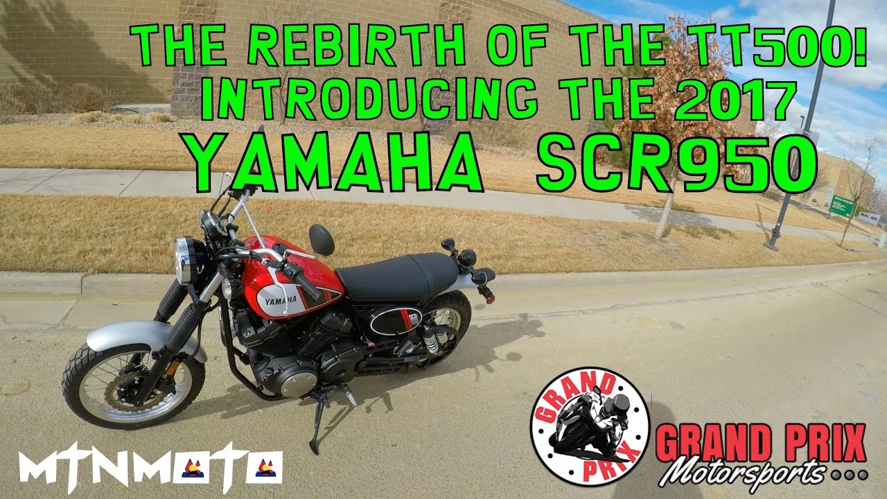 First Ride Friday - 2017 Yamaha SCR950