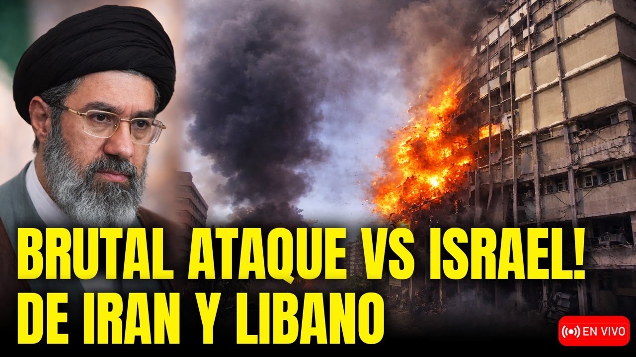 🚨IRÁN Y LÍBANO BOMBARDEAN BRUTALMENTE ISRAEL: DEFENSAS NO PUDIERON DETENERLO