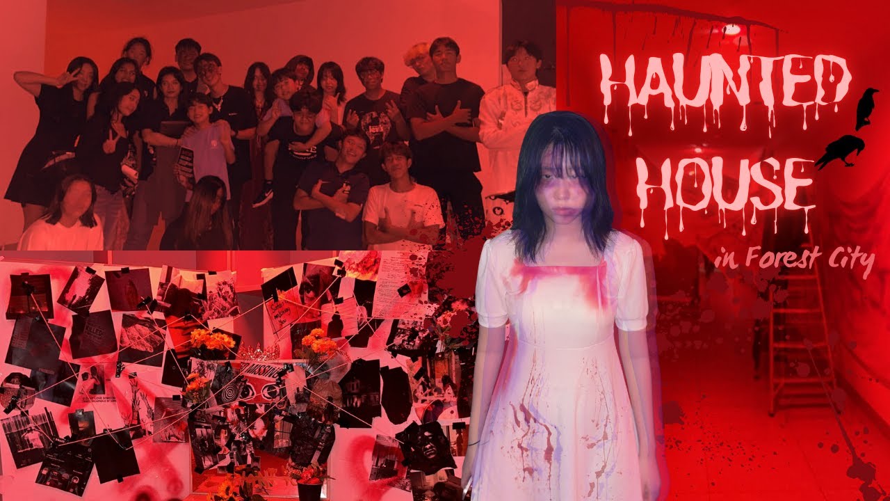 HALLOWEEN at FCIS🎃👻 | Visiting a Haunted House in Forest City | The Phantom of the Opera