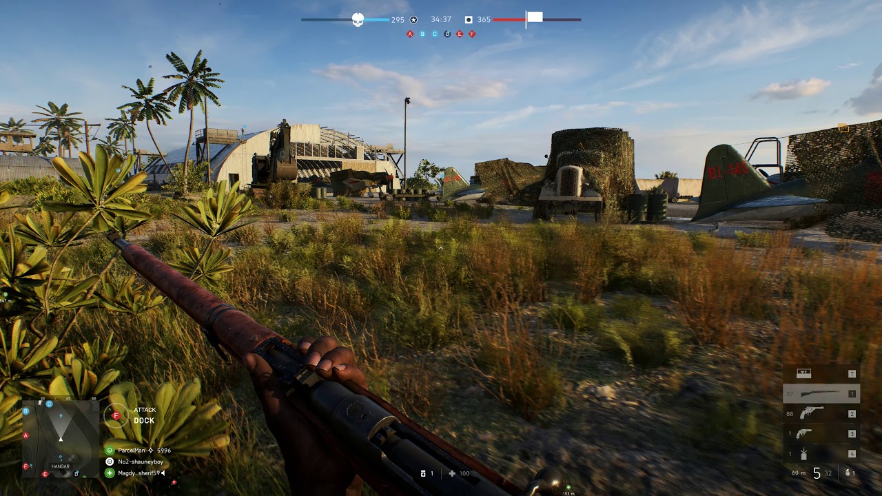 Battlefield 5 Wake Island Gameplay 4K