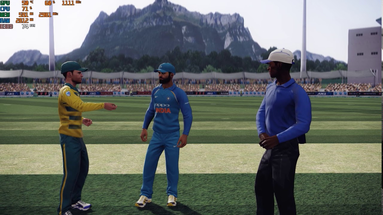 Don Bradman Cricket 14 60 fps Gameplay on GTX 750 ti