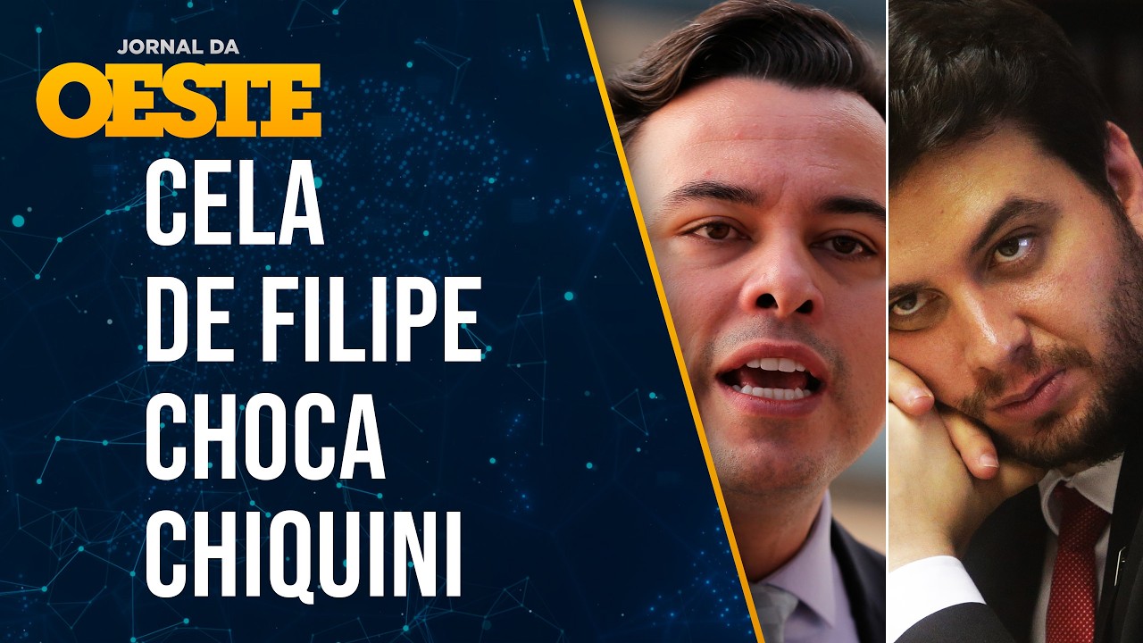 EXCLUSIVO: Jeffrey Chiquini visita Filipe Martins na prisão e faz revelação chocante