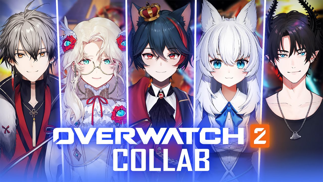 【OVERWATCH 2】 COLLAB w/Merry, Lumi, Aia and Ryoma! 【NIJISANJI EN | Ren Zotto】