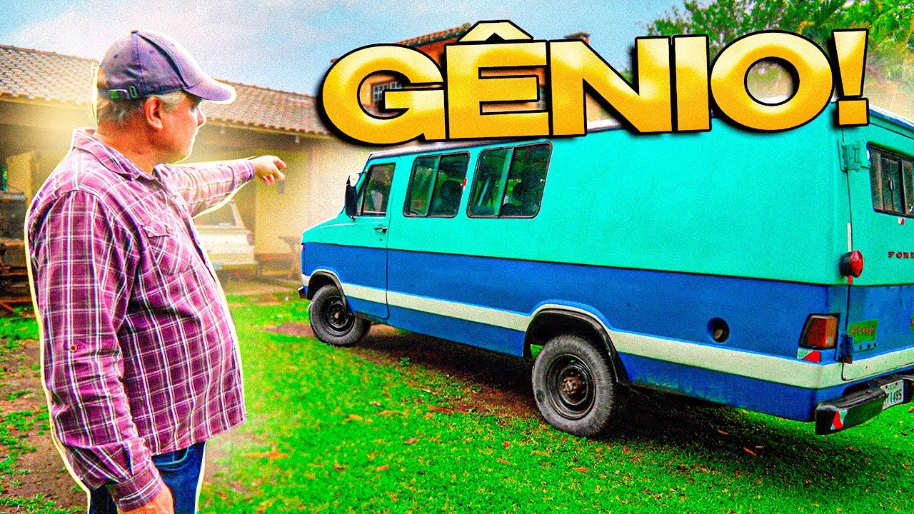 BRASILEIRO GÊNIO DOS CARROS ANTIGOS 🤯🤯GARAGEM INSANA