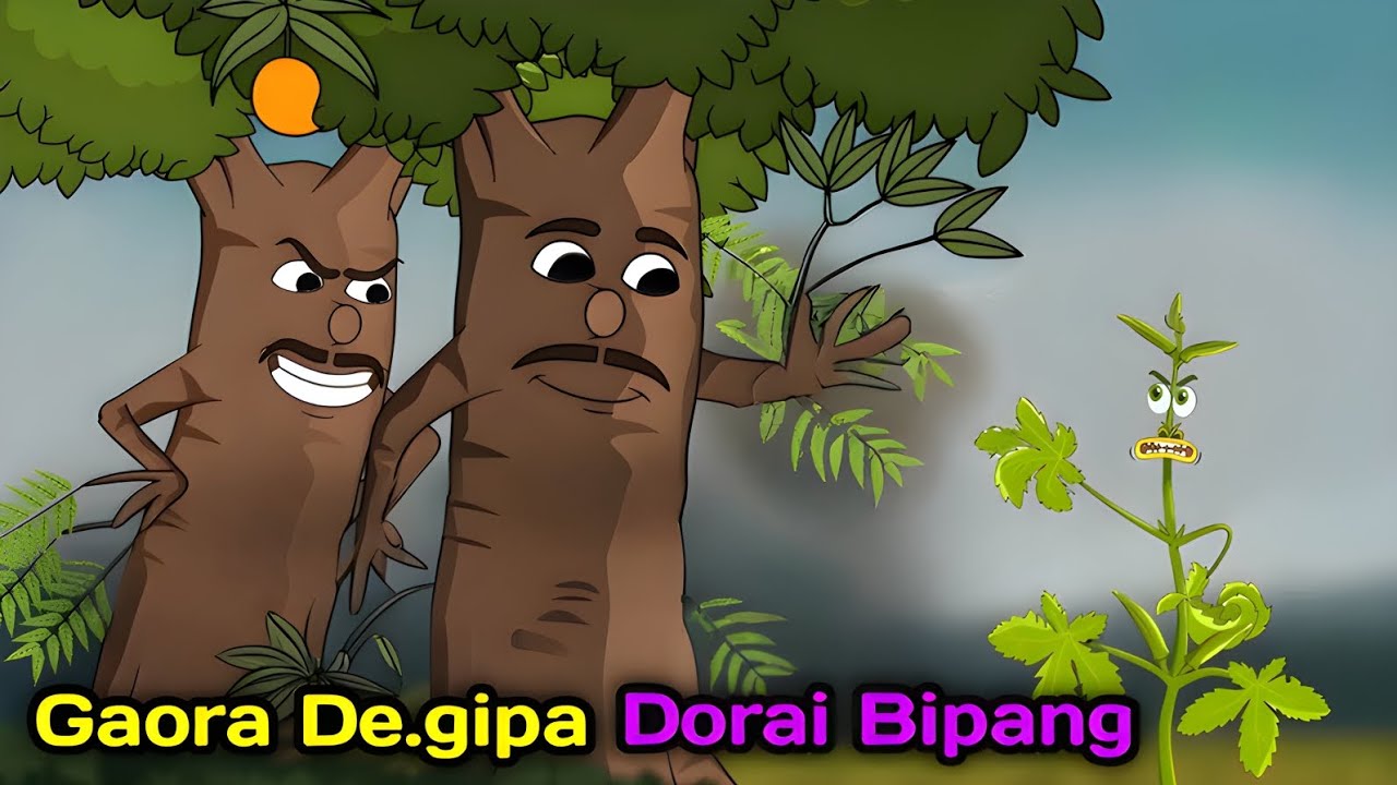 Gaora De,gipa Dorai Bipangni Golpo | Garo Cartoon | Garo Film | Garo Videos