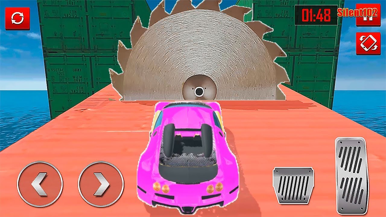 Mega Ramp Car Stunts Racing Impossible Tracks 3D #2 - Android Gameplay