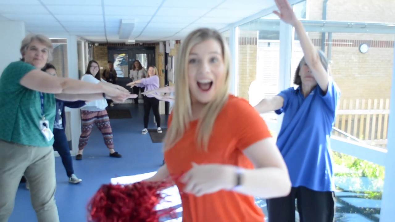Oakley School NHS rainbow: We're all in this together