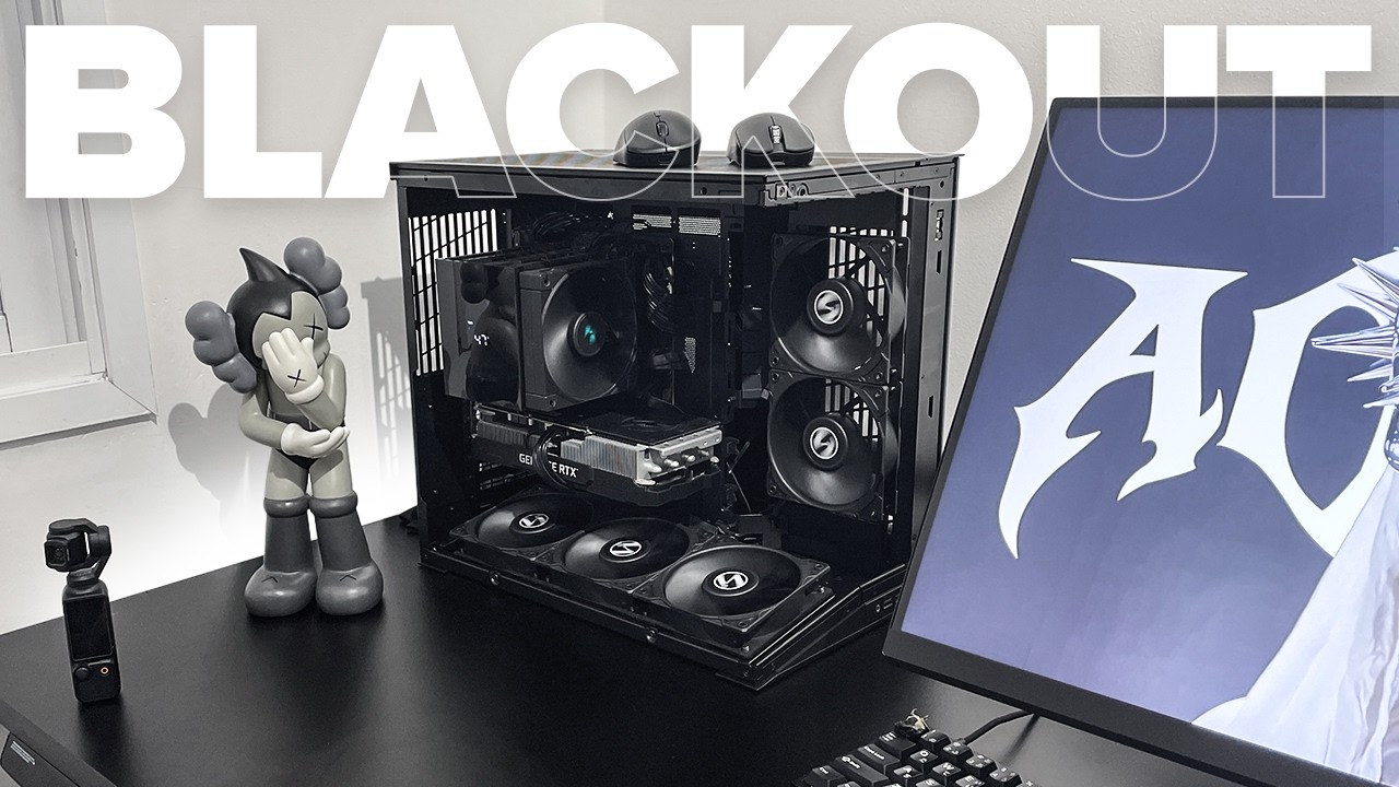Montando Um PC Blackout (All Black sem RGB)