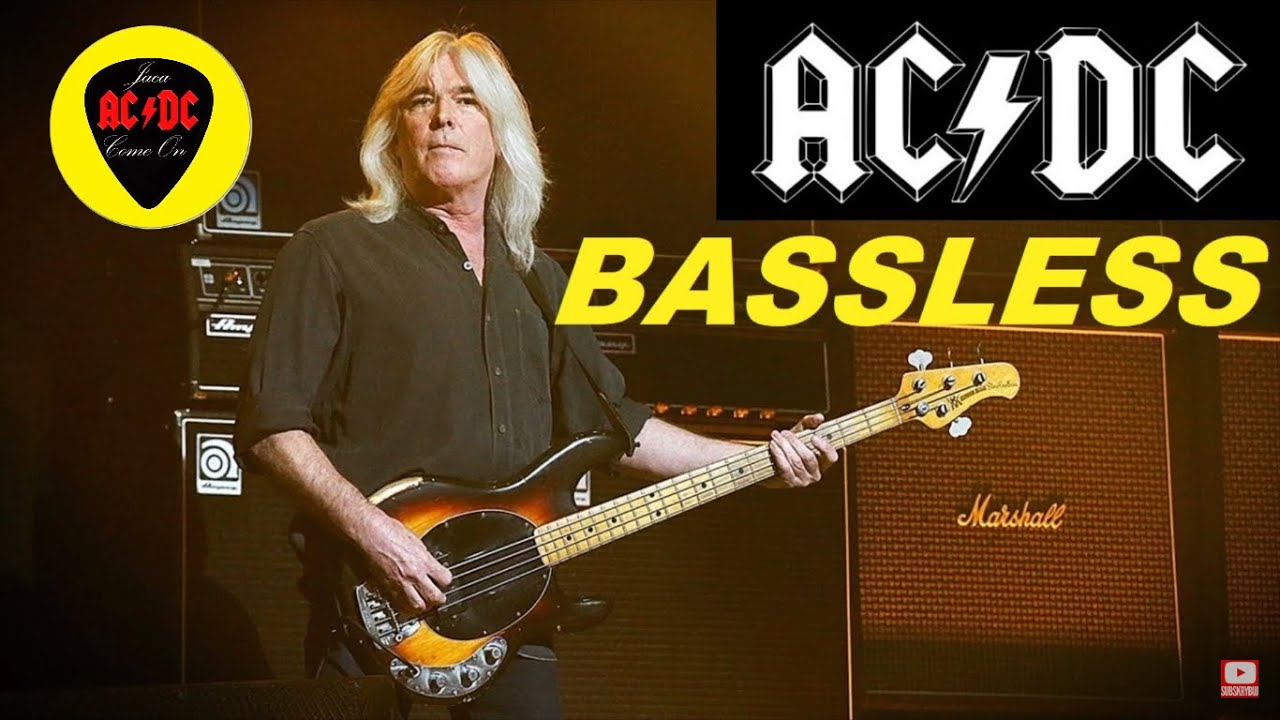 AC/DC - GIVIN THE DOG A BONE - BASSLESS BACKING TRACK  - ONLY GUITARS + DRUMS