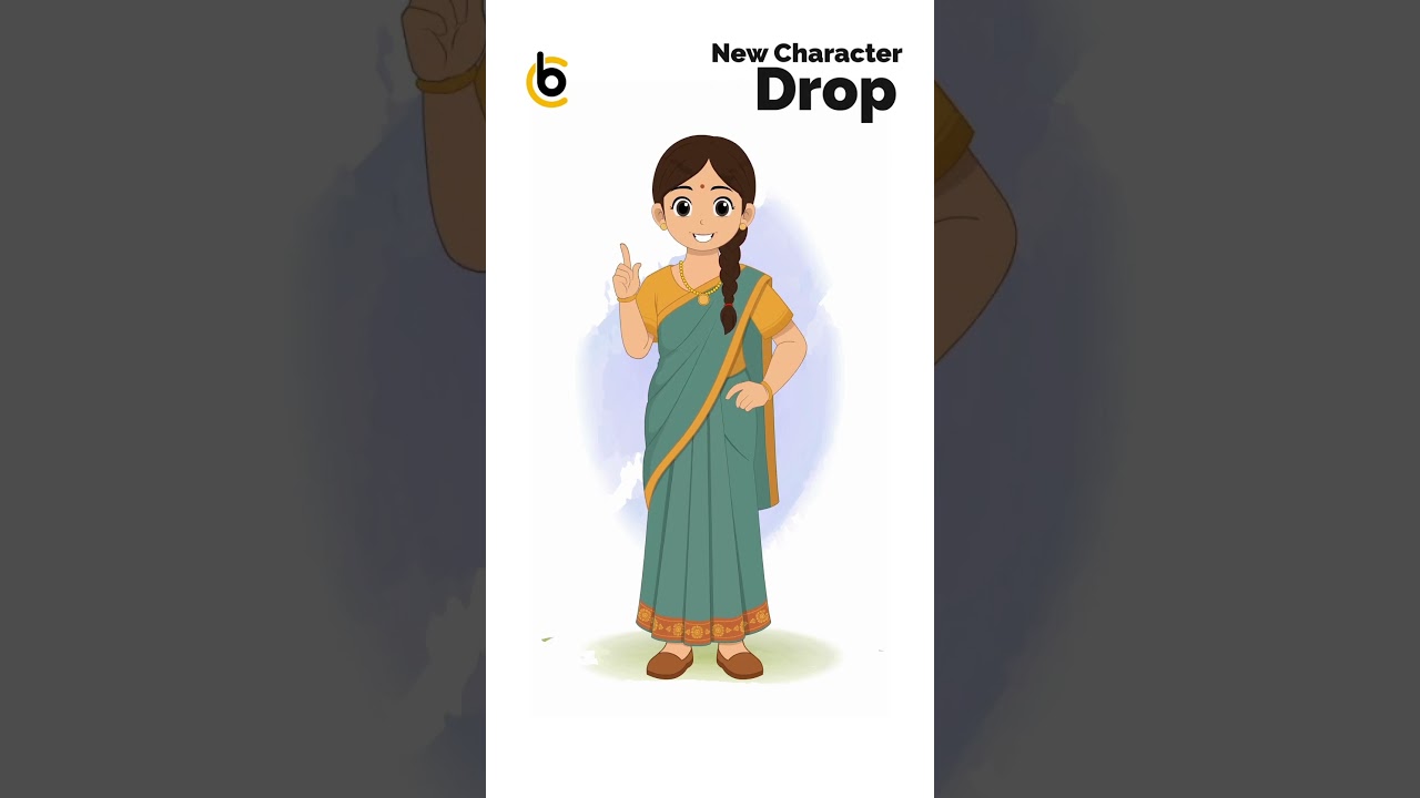 Indian cartoon character design | character design process 