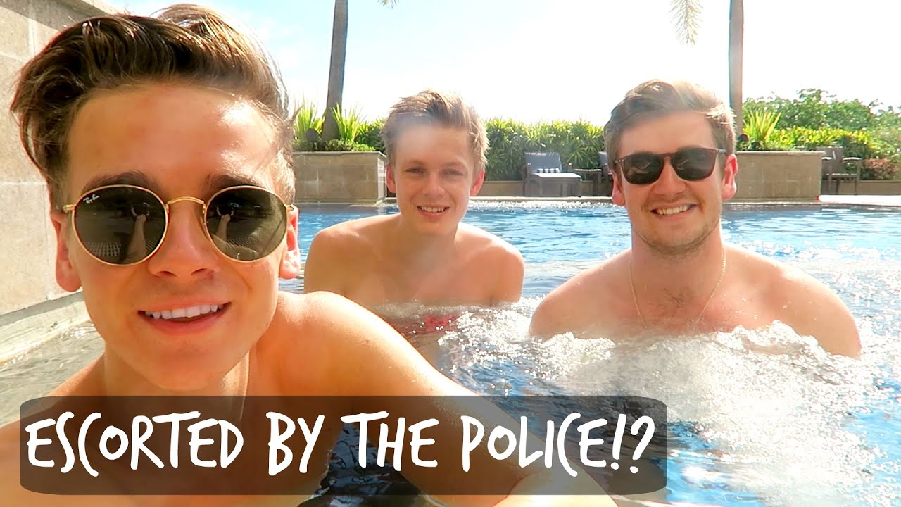 ESCORTED BY THE POLICE?! | MANILA
