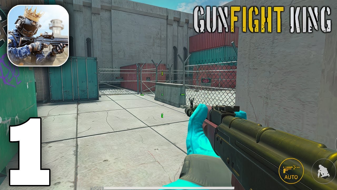 Gunfight King Gameplay Walkthrough Part 1 (iOS, Android)