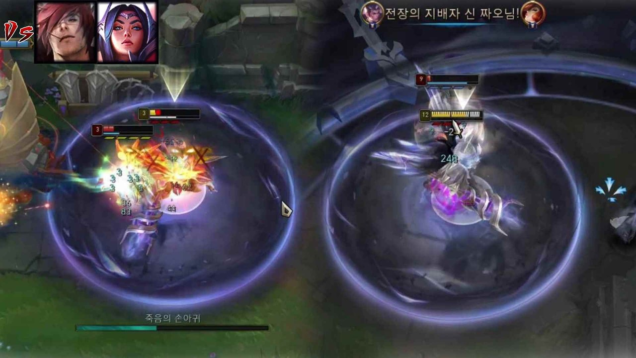 저렙 날먹 다이브를 실패한 박치기 이렐의 최후 (Vs 세트, 이렐리아)