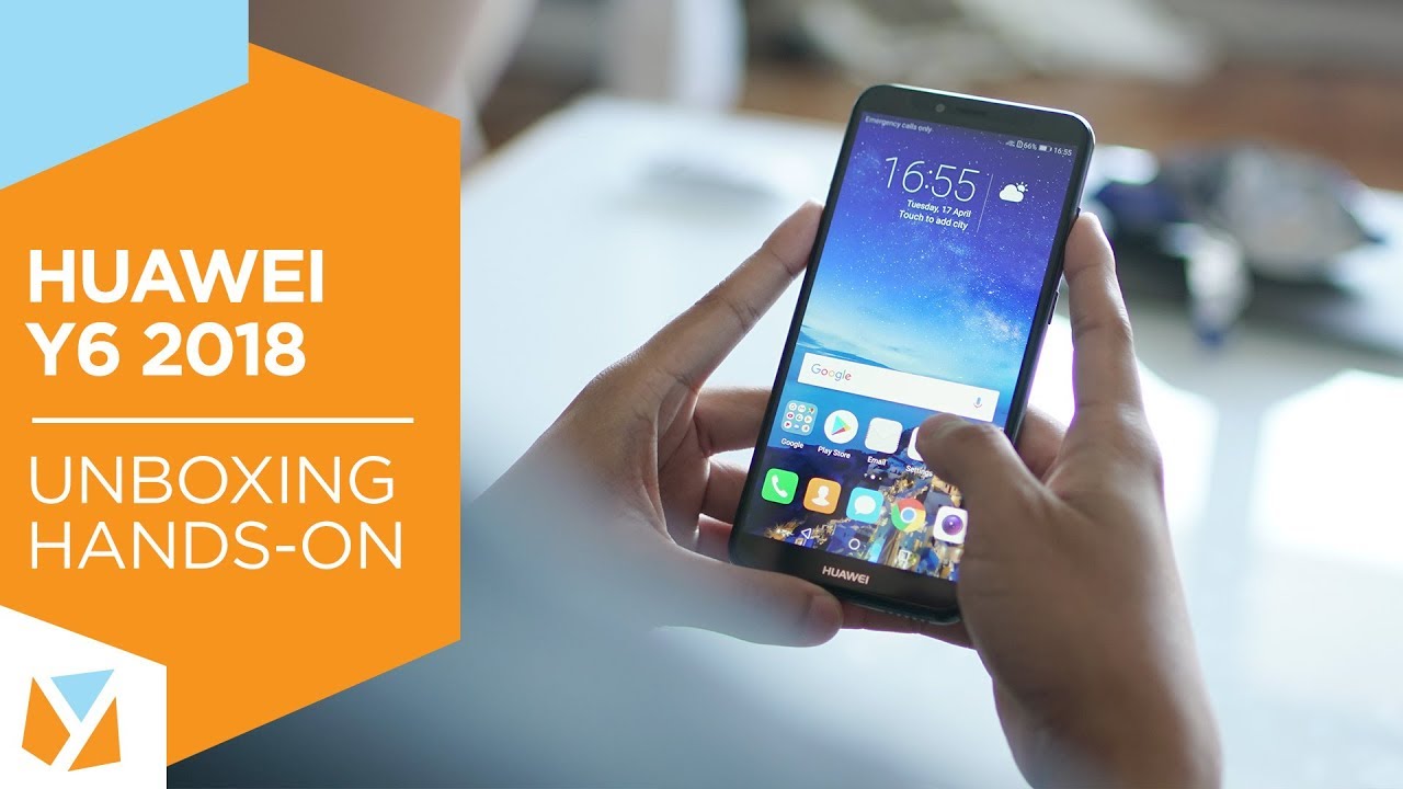 Huawei Y6 2018 Unboxing, Hands-On