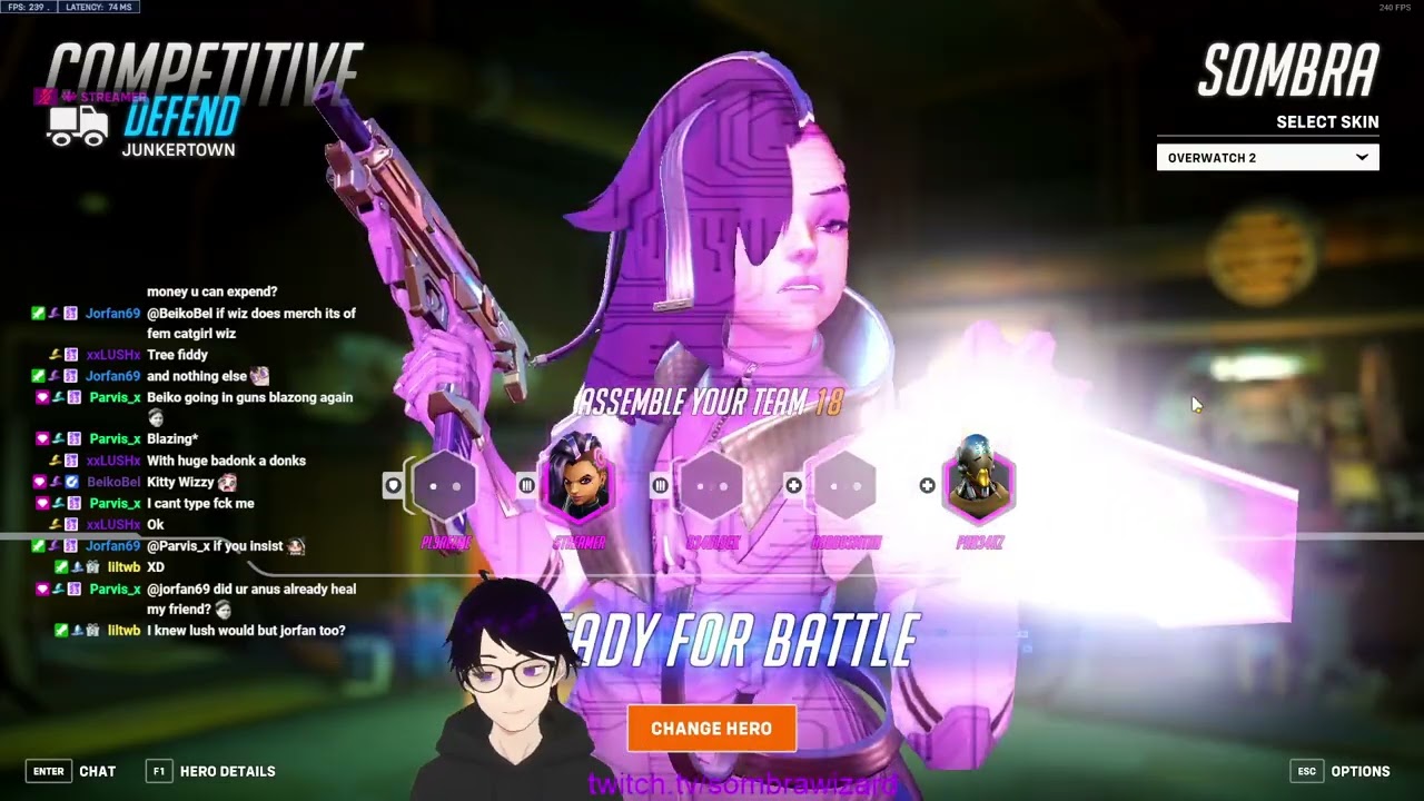 SOMBRAWIZARD SOMBRA OVERWATCH 2 SEASON 12 GAMEPLAY