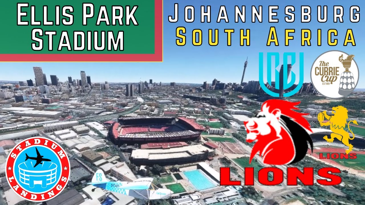 Ellis Park Stadium - Microsoft Flight Simulator STADIUM LANDING!