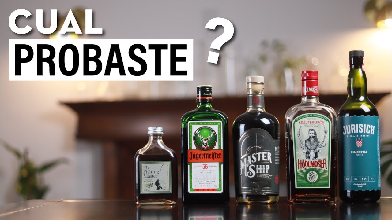 Licores de Hierbas | Mastership, Fly Fishing Master, Pelinkovac Jurisich, Hödlmoser y Jägermeister
