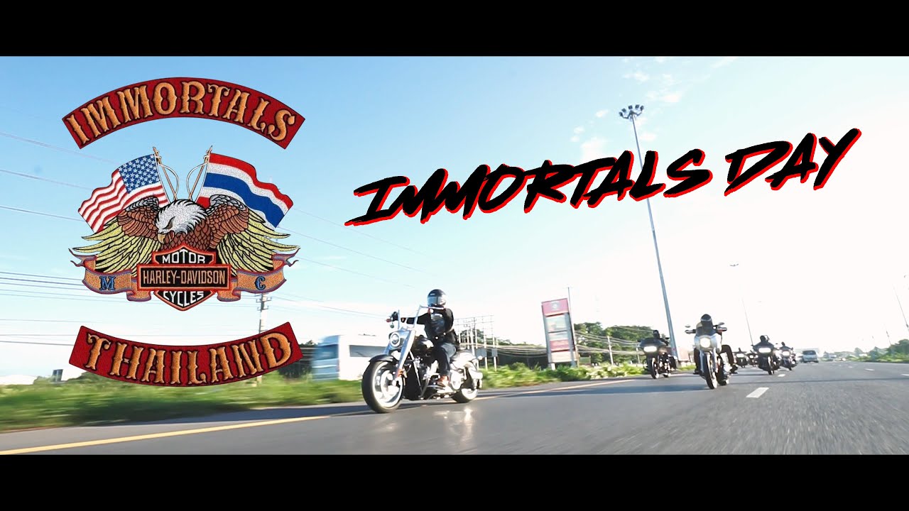กลุ่ม Harley  ที่ใหญ่ที่สุดในประเทศไทย | IMMORTALS THAILAND
