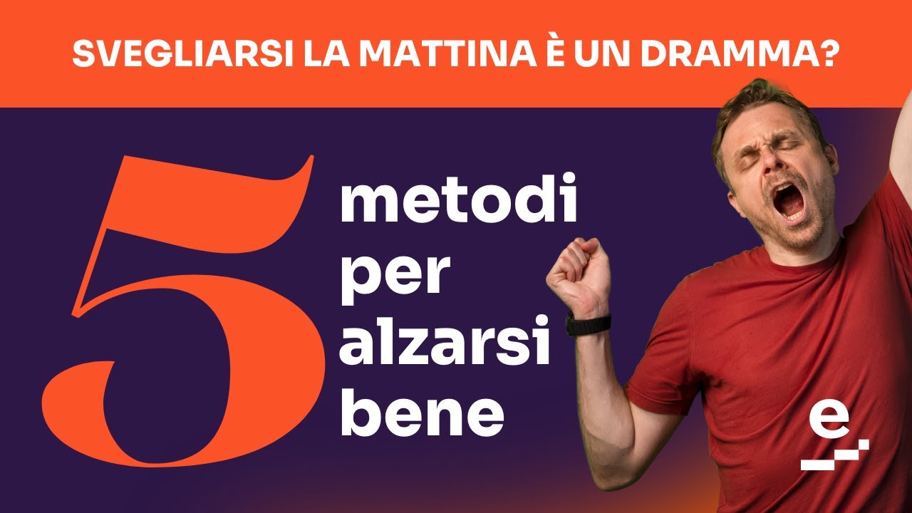 5 metodi per alzarsi bene la mattina e migliorare il tuo sonno
