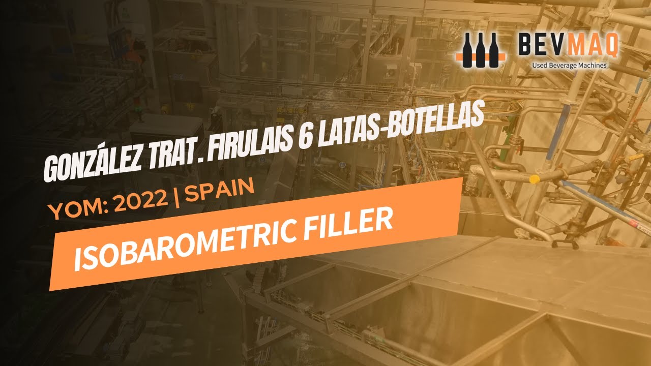 González Trat. Firulais 6 Latas-Botellas Isobarometric Filler (2022)