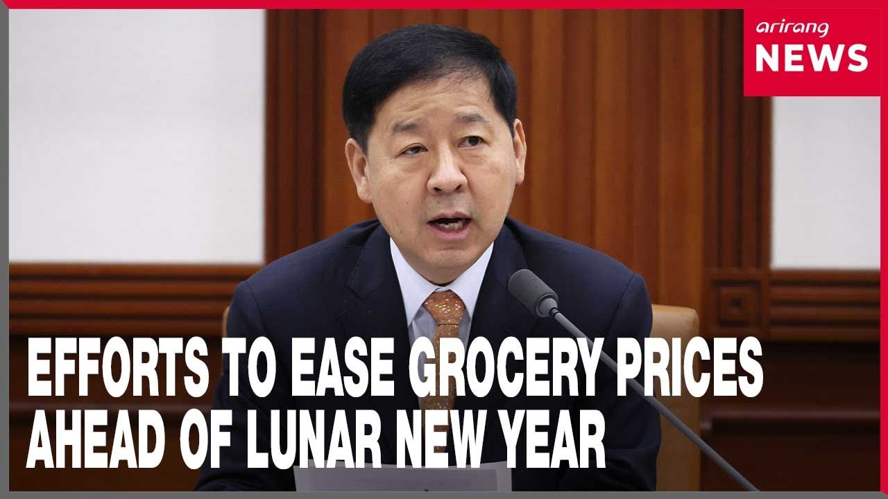 [On-point] How S. Korea is working to bring down grocery prices ahead of Lunar New Year holiday