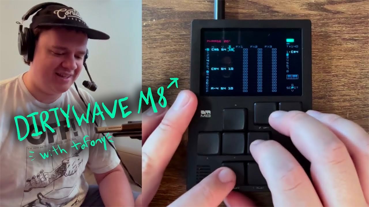 Rambling About: Dirtywave M8 with tafony