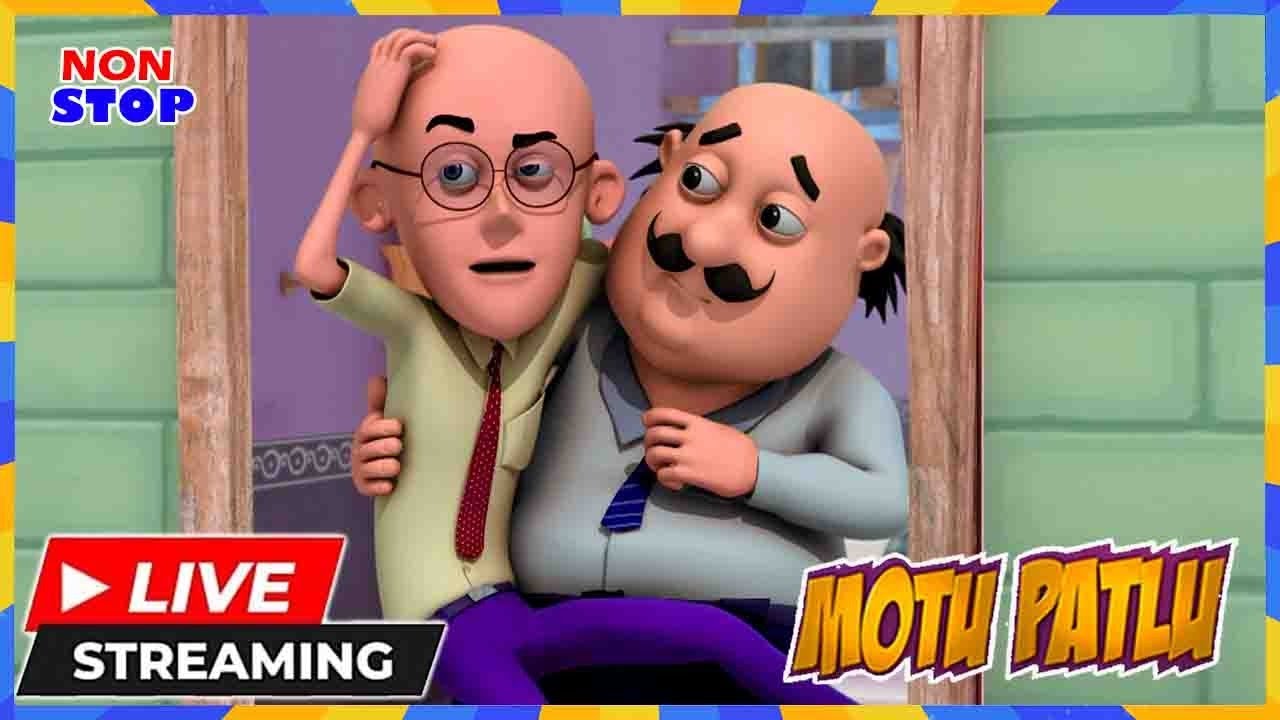 LIVE - Non Stop Motu Patlu | #motupatlu #motupatlukijodi #cartoon