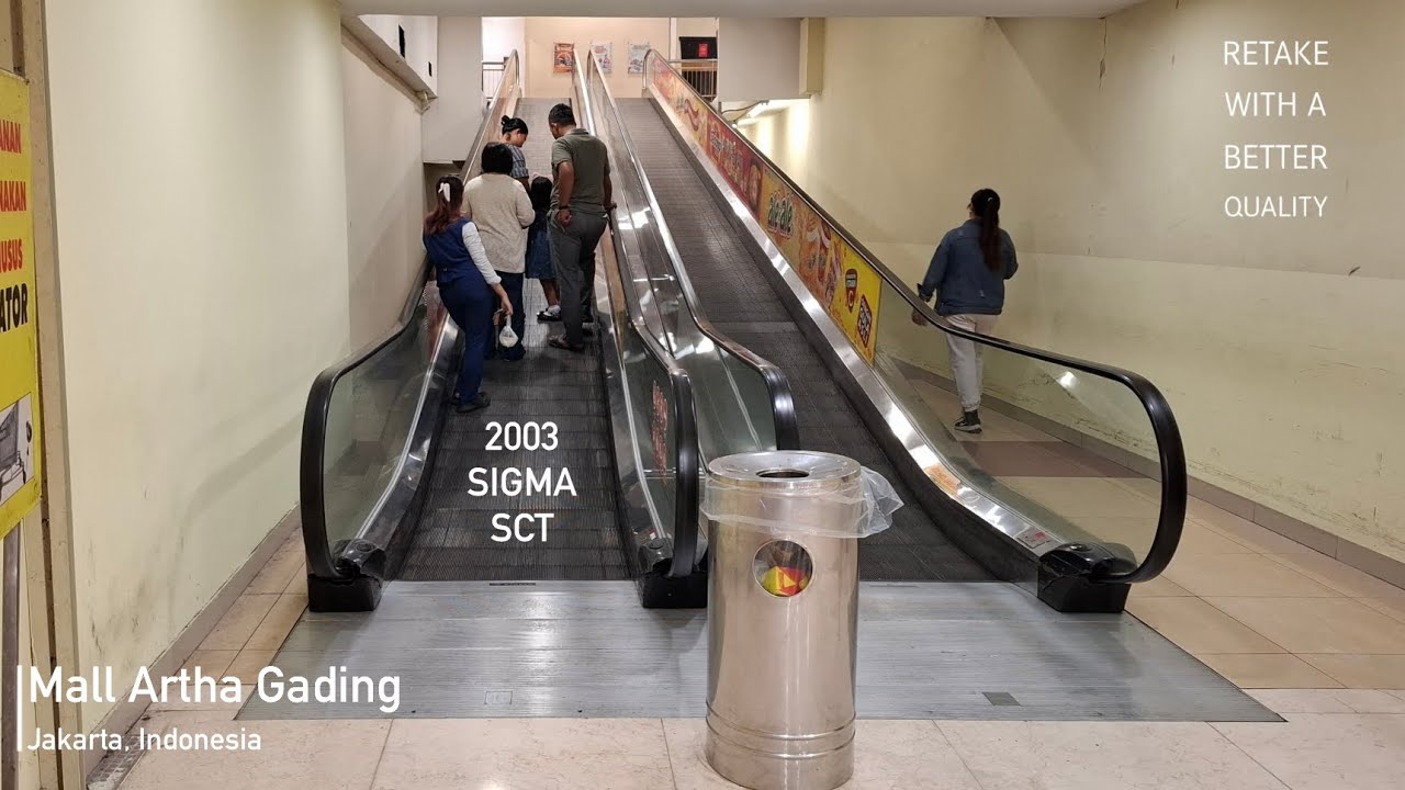 RETAKE - Sigma SCT Travelators at Mall Artha Gading, Jakarta
